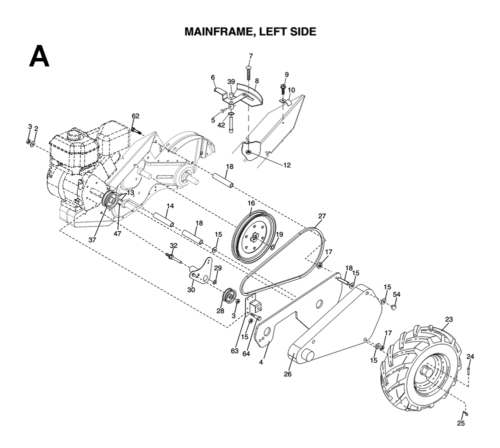 CRT 81-(96091000301)-Husqvarna-PB-1Break Down